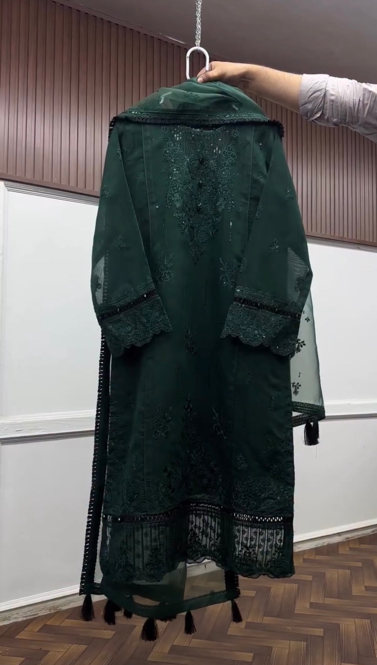 Women’s Premium Embroidered 3 Piece Suit Set with Dupatta | Elegant Ethnic Wear